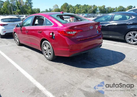 2016 Hyundai Sonata Se из США, поврежденный, VIN 5NPE24AFXGH293610